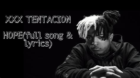 hope xxxtentacion lyrics|hope xxx lyrics.
